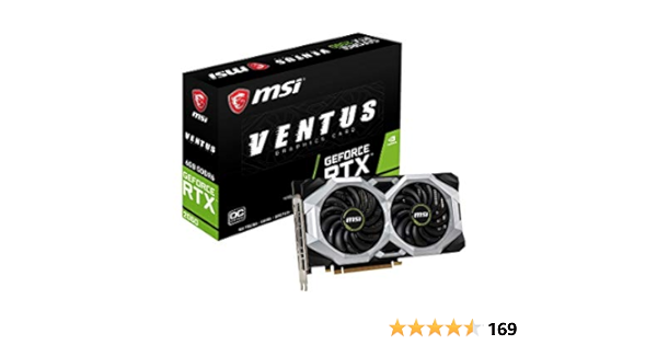 Amazon | MSI GeForce RTX 2060 VENTUS 6G OC グラフィックスカード